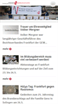 Mobile Screenshot of gew-frankfurt.de